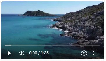 Vidéo pour de la promotion touristique par drone au Cap Taillat, par DronoClip, photographe drone à Toulon et en région PACA