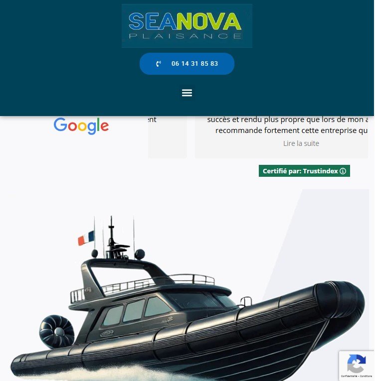 Site Seanova-Plaisance créé par Georges Vigreux
